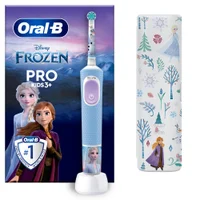 Oral-B Pro Kids 3+ Frozen Elektrische Zahnbürste mit Reiseetui