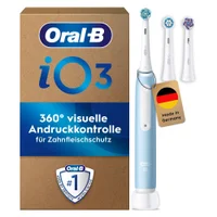Oral-B iO Series 3 Plus Edition Elektrische Zahnbürste, Ice Blue