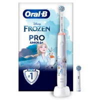 Oral-B Pro Junior Frozen Elektrische Zahnbürste, für Kinder ab 6 Jahren, Weiß - undefined undefined