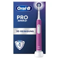 Oral-B PRO JUNIOR 6+ Zahnbürste in Lila mit 3D Reinigung.