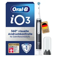 Oral-B iO Series 3 Elektrische Zahnbürste, Matt Black
