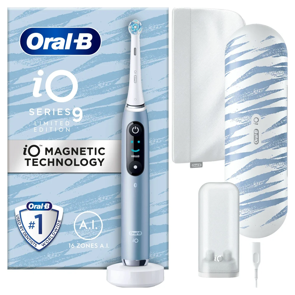 Oral-B iO9 Aqua Marine Limited Edition (+Magnetic Pouch / Travel Case) Bild 1
