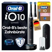 Oral-B iO Series 10 Luxe Edition Elektrische Zahnbürste, Cosmic Black - undefined undefined