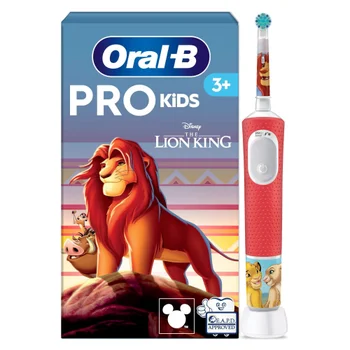 Oral-B Pro Kids König der Löwen Elektrische Zahnbürste inkl. 1 Aufsteckbürste, ab 3 Jahren