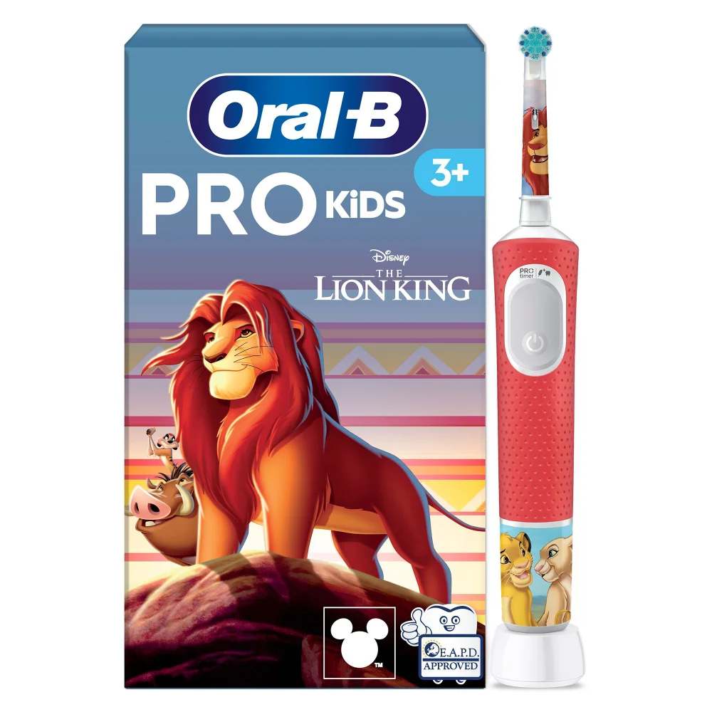 Oral-B Pro Kids König der Löwen Elektrische Zahnbürste inkl. 1 Aufsteckbürste, ab 3 Jahren Bild 1