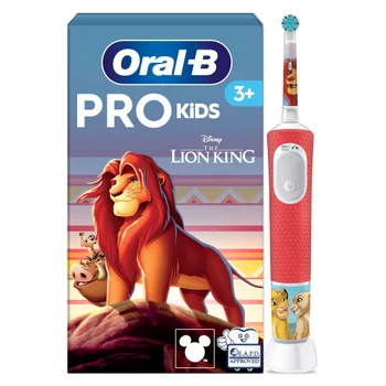 Oral-B Pro Kids König der Löwen Elektrische Zahnbürste inkl. 1 Aufsteckbürste, ab 3 Jahren