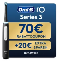 Oral-B iO Series 3 Matt Black, recycelbare Verpackung