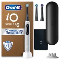 Oral-B iO Series 6 Grey Opal, Aufsteckbürsten, Reise-Etui, recycelbare Verpackung - undefined undefined