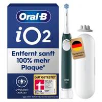 Oral-B iO2 elektrische Zahnbürste, entfernt 100% mehr Plaque*, GUT (2,2) getestet.