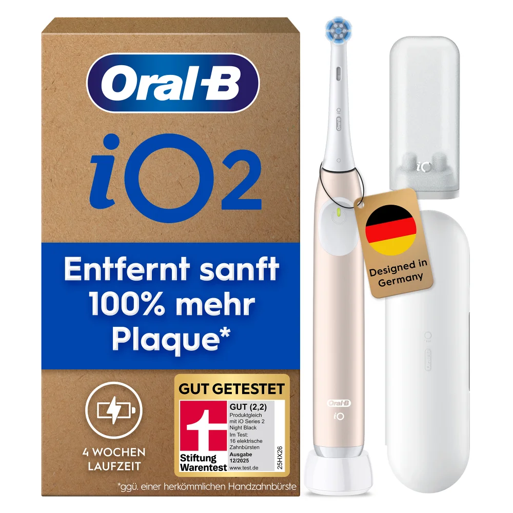Oral-B iO Series 2 Elektrische Zahnbürste, Calm Pink Bild 1