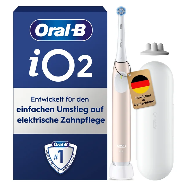 Oral-B iO Series 2 Elektrische Zahnbürste, Calm Pink