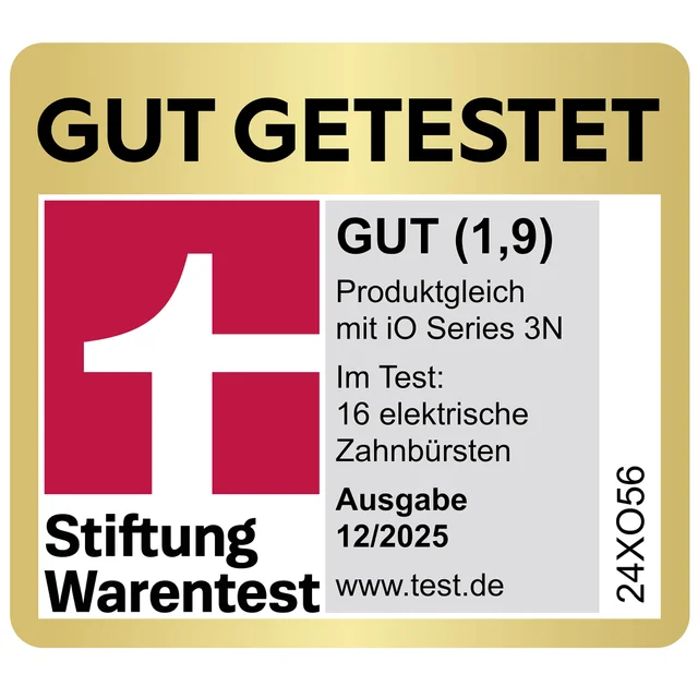 Oral-B iO Series 3 Plus Edition Duopack Elektrische Zahnbürste, Matt Black/Blush Pink