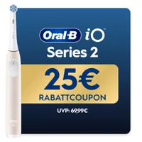 Oral-B iO Series 2 Calm Pink, Reise-Etui, recycelbare Verpackung