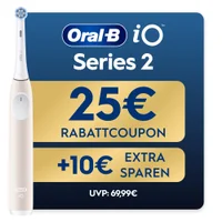 Oral-B iO Series 2 Calm Pink, Reise-Etui, recycelbare Verpackung