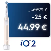 Oral-B iO Series 2 Calm Pink, Reise-Etui, recycelbare Verpackung