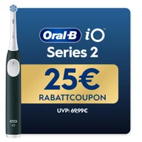 Oral-B iO Series 2 Forest Green, Reise-Etui, recycelbare Verpackung