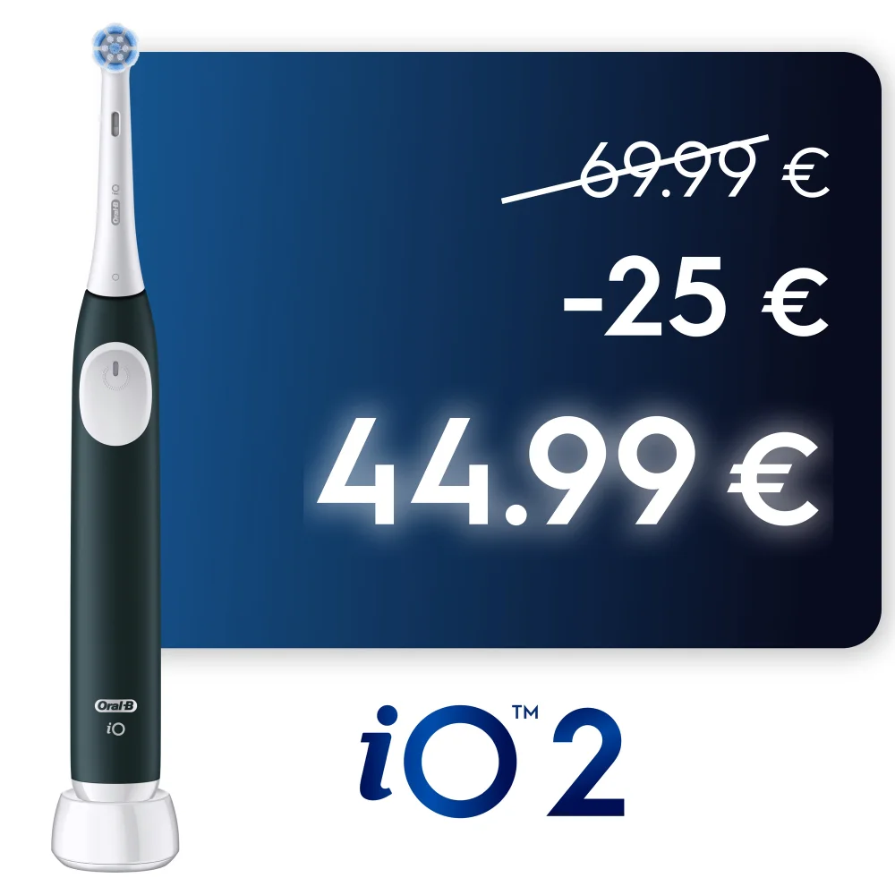 Oral-B iO Series 2 Forest Green, Reise-Etui, recycelbare Verpackung Bild 1