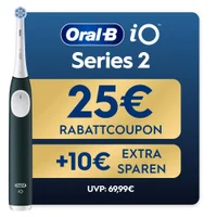 Oral-B iO Series 2 Forest Green, Reise-Etui, recycelbare Verpackung