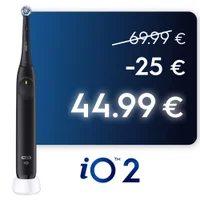 Oral-B iO Series 2 Night Black, Reise-Etui, recycelbare Verpackung - undefined undefined