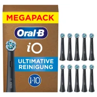 Oral-B iO Ultimative Reinigung, Original Aufsteckbürsten, Schwarz, 10 Stück