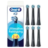 Oral-B iO Ultimative Reinigung, Original Aufsteckbürsten, Schwarz, 6 Stück - undefined undefined