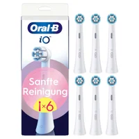 Oral-B iO Sanfte Reinigung, Original Aufsteckbürsten, Weiß, 6 Stück - undefined undefined