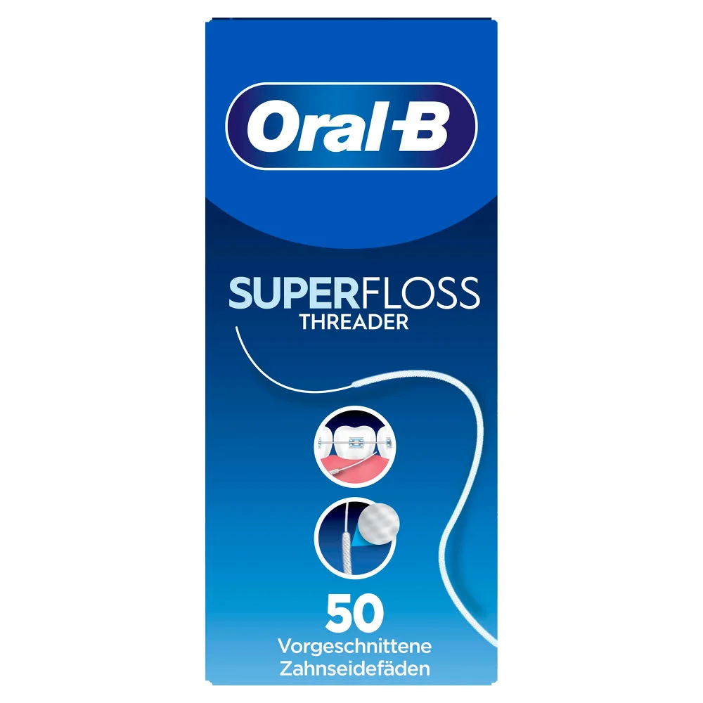 Oral-B Superfloss Zahnseide, 50 Fäden Bild 1