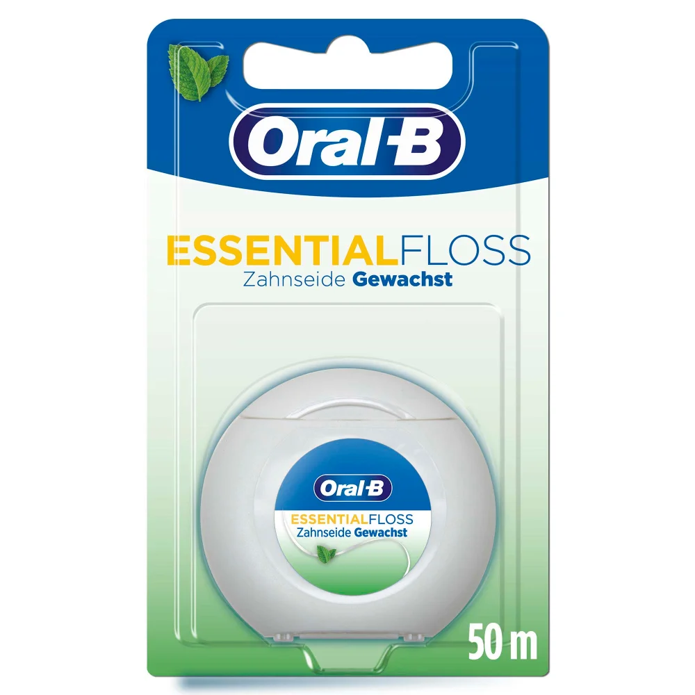 Oral-B Essential Floss Zahnseide Gewachst Minze, 50m Bild 1
