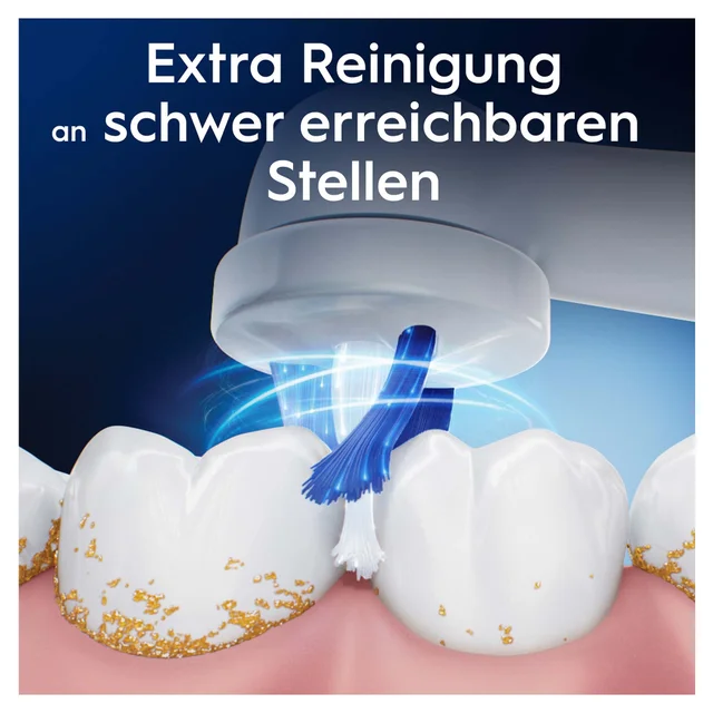 Oral-B iO Interdental Reinigung, Original Aufsteckbürsten, Weiß, 2 Stück