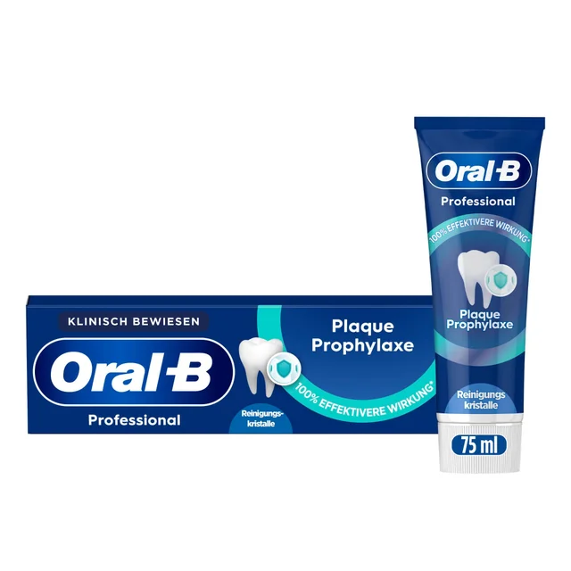 Oral-B Professional Plaque Prophylaxe Zahncreme, 75ml