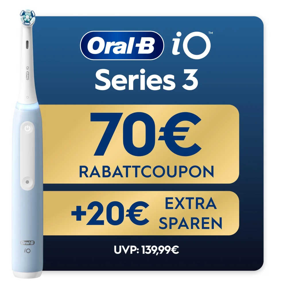 Oral-B iO Series 3 Light Blue, recycelbare Verpackung Bild 1