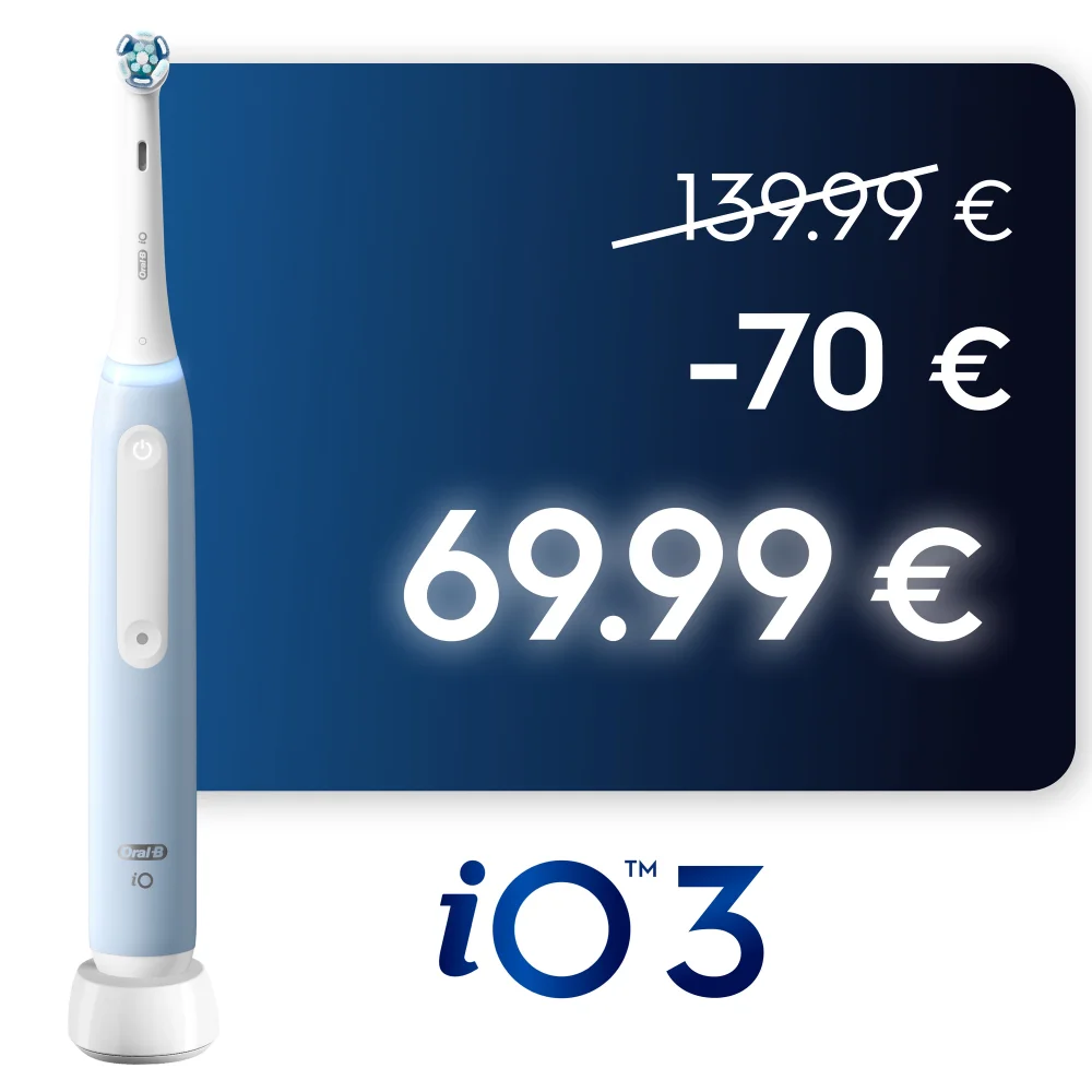 Oral-B iO Series 3 Light Blue, recycelbare Verpackung Bild 1