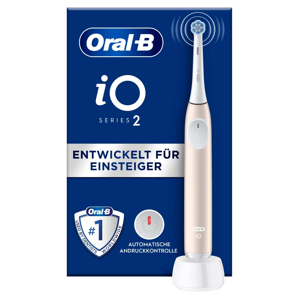 Oral-B iO Series 2 Elektrische Zahnbürste, Calm Pink Bild 1