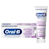 Oral-B 3D White Professional Express Whitening Zahnpasta, Eukalyptus & Minze, 75ml