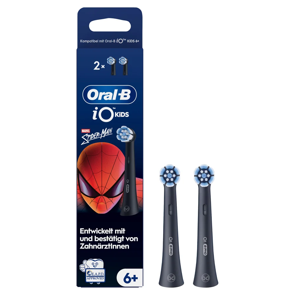 Oral-B iO Kids 6+ Marvel Spiderman Aufsteckbürsten, 2 Stück Bild 1