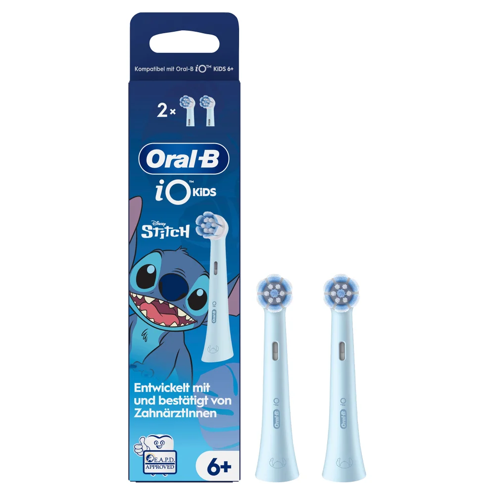 Oral-B iO Kids 6+ Disney Stitch Aufsteckbürsten, 2 Stück Bild 1
