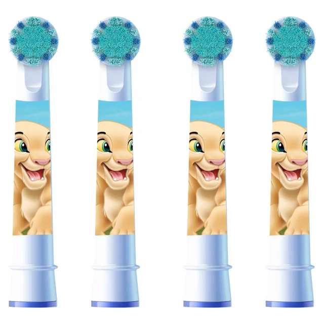 Oral-B Pro Kids König der Löwen Aufsteckbürsten, 4 Stück