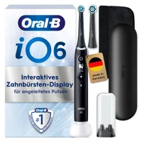 Oral-B iO Series 6 Elektrische Zahnbürste, Black Lava