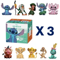 Oral-B Stitch & König der Lowen Spielzeugbox für Kinder, 3er-Pack