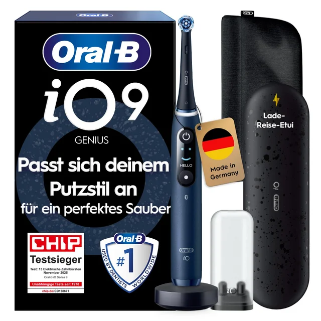 Oral-B iO Series 9 Sapphire Blue Luxe Edition