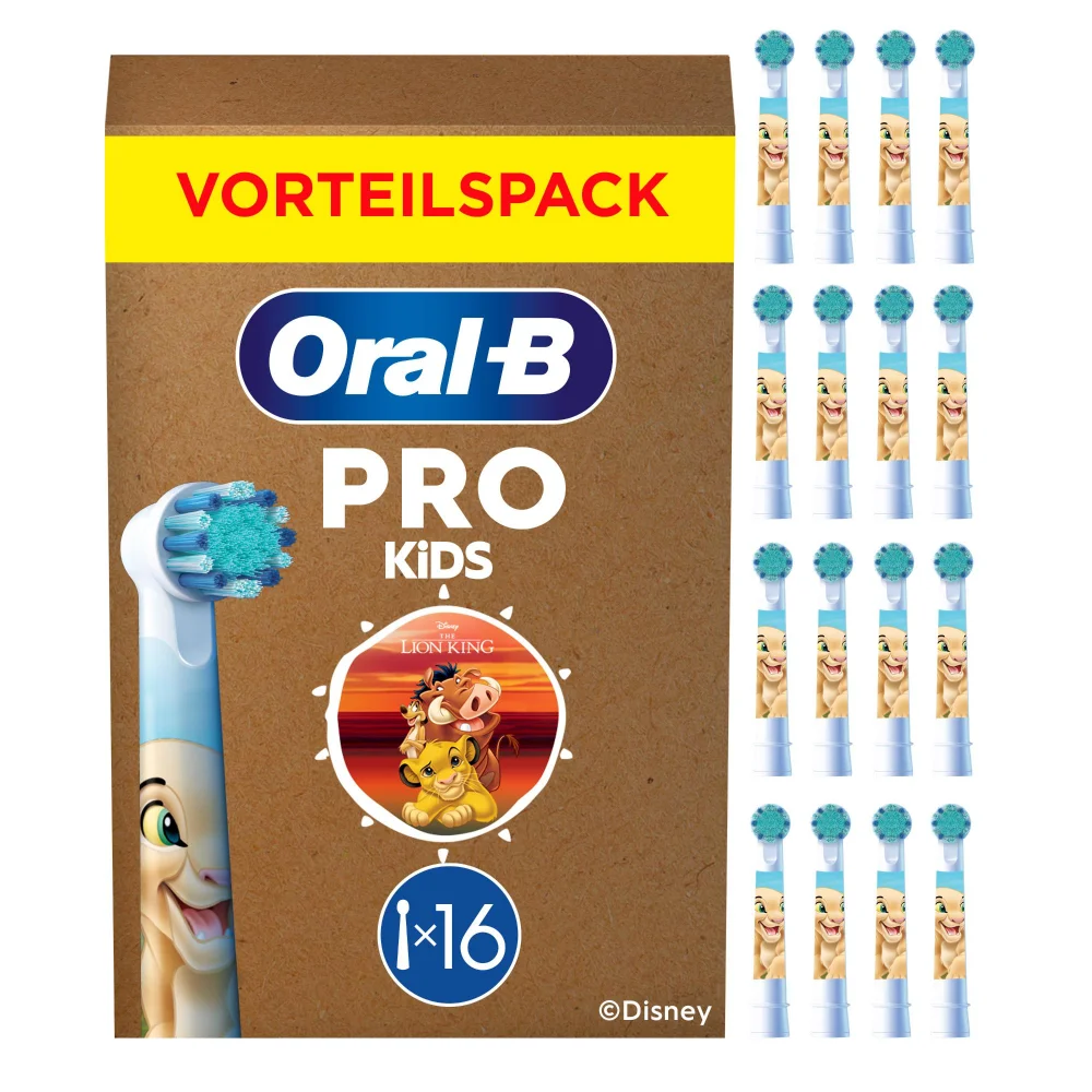 Oral-B Pro Lion King 3+ Aufsteckbürsten 16 Stück Bild 1