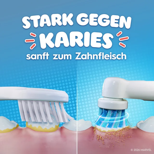 Oral-B Pro Kids Spiderman 3+ Aufsteckbürsten 12 Stück