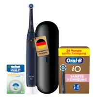 Logo der Stiftung Warentest mit GUT GETESTET und Testnote 2,2 für die Oral-B iO2 elektrische Zahnbürste (12/2025).