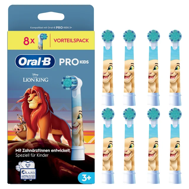 Oral-B Aufsteckbürsten Kids König der Löwen 8er FFS