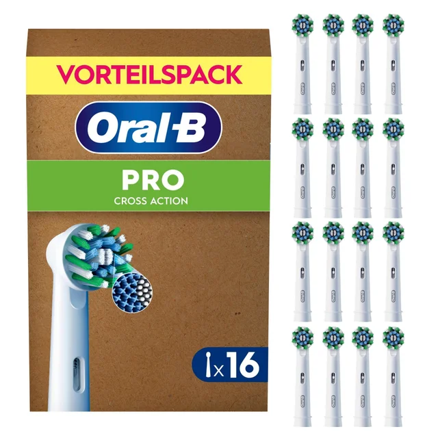 Oral-B Aufsteckbürsten Pro CrossAction 16er FFU