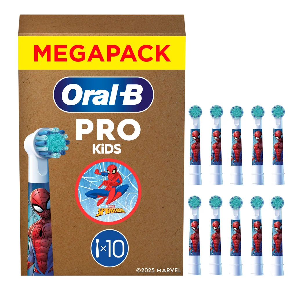 Oral-B Aufsteckbürsten Kids Spiderman 10er FFU Bild 1