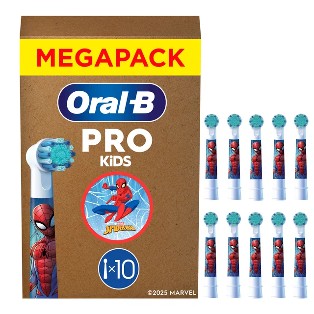 Oral-B Aufsteckbürsten Kids Spiderman 10er FFU
