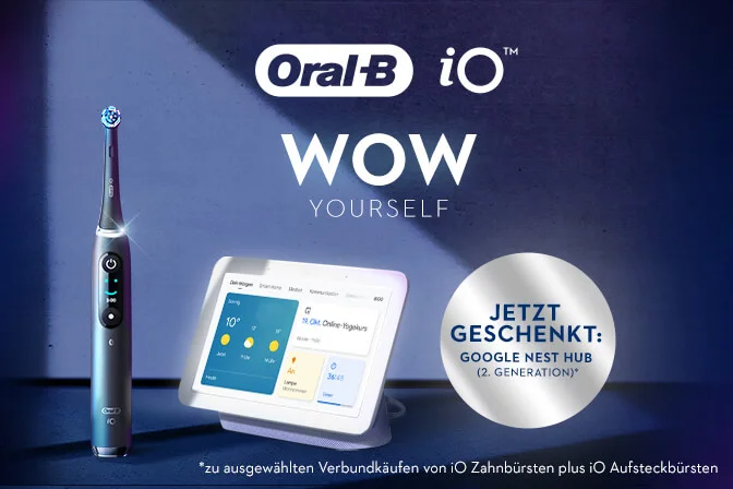 Zwei Oral B Aufsteckbürsten