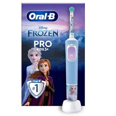 Oral-B Pro Kids Frozen Elektrische Zahnbürste, Blau/Lila (UVP 24.99EUR)