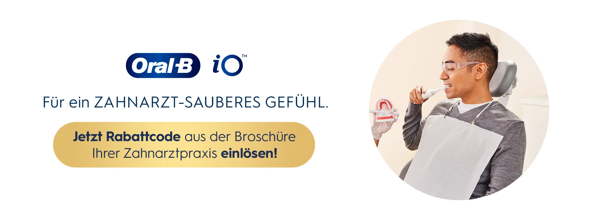 Für ein ZAHNARZT-SAUBERES GEFÜHL. Ihr exklusives Angebot  aus Ihrer Zahnarzt-Wartezimmerbroschüre steht für Sie bereit!